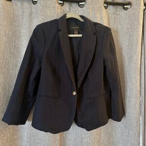 Ann Taylor Women's Dark Blue Blazer